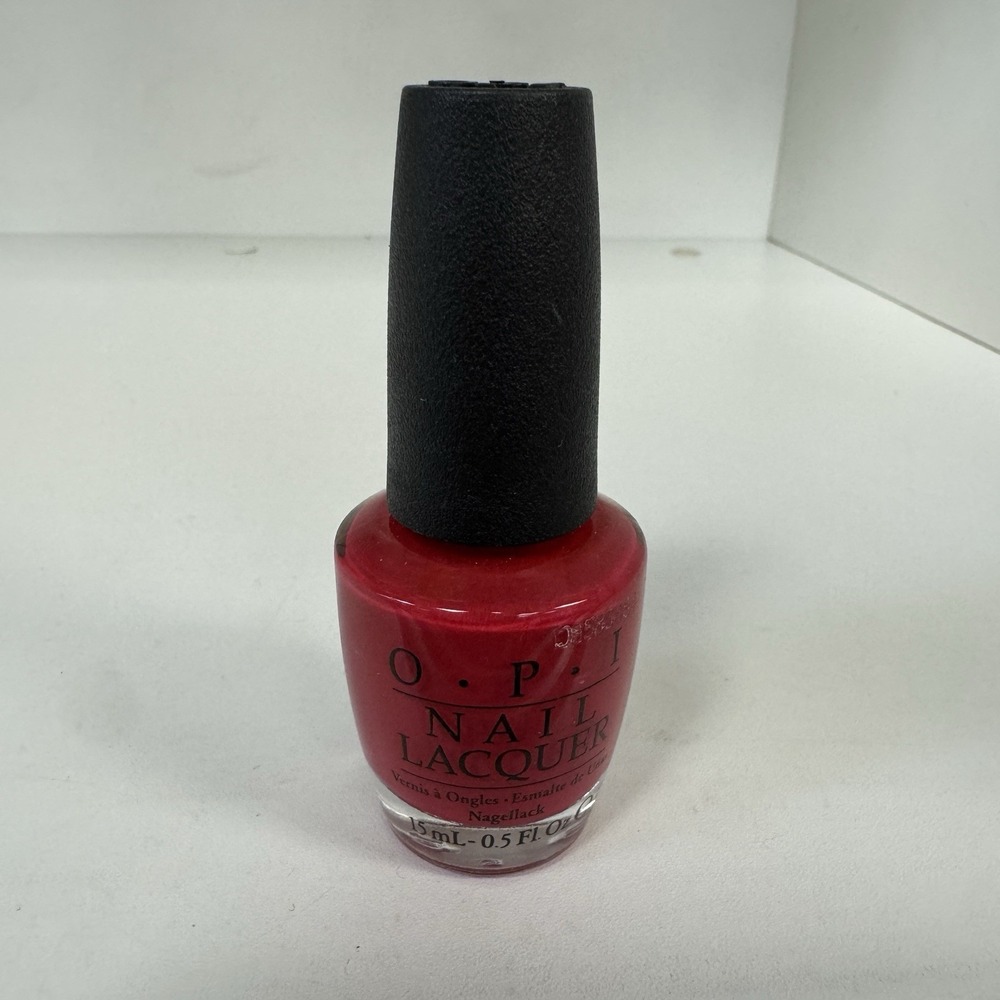 OPI Nail Lacquer Polish 0.5 oz NL L72 Opi Red